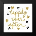 thumbnail image 2 of Taylor, Evangeline 15x15 Black Modern Framed Museum Art Print Titled - Happily Ever After! Gold, 2 of 5