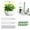 White#2233, variant on cpengpj ClearanceGreen Seed Pod Kit Green Leafy Vegetables, Romaine And Butterhead Lettuce Seed Pod Kit (Kit 1: 30pcs/set (Seedling Cover. Stickers. Planting Basket) Kit 2: 30p