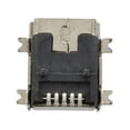 thumbnail image 4 of Conector de cargador mini USB tipo B hembra de 5 pines para montaje en placa PCB (10 unidades), 4 of 4