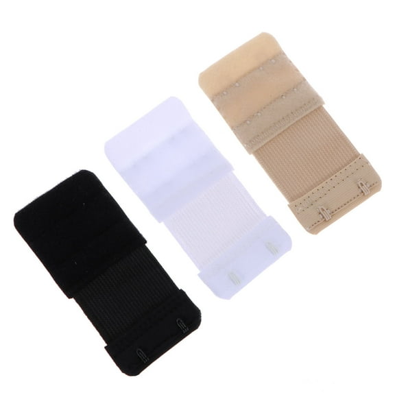 MUSEYA 3Pcs Lingerie Straps with Adjustable Length for Daily Use in Assorted Color