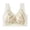 Green, variant on Gymayou Women Seamless Lace Beautiful Back Bralette Fixed Cup Comfort Bra Supportive Wireless Lift Bra Black 2XL
