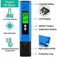 thumbnail image 2 of Ph Tester Digital Ph Meter, Professional Ph Pen, High Accuracy 0.01 Ph, Measuring Range 0-14 Ph, Ideal Water Ph Tester For Home Drinking, Swimming Poo, 2 of 5