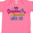 thumbnail image 4 of Inktastic My Grandma and Grandpa Love Me with Hearts Boys or Girls Baby Bodysuit, 4 of 5
