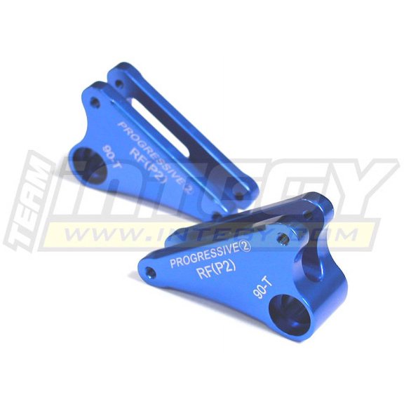 Integy RC Toy Model Hop-ups T3130B Alloy 90T PRO2 Front Rocker Arm L R for 1/10 Revo, E-Revo, Summit & Slayer(both)