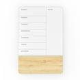 thumbnail image 2 of Audio-Visual Direct Wall Mounted Weekly Planner Glass & Wood Dry-Erase Board, 2 of 9