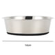 thumbnail image 2 of Cuencos para perros de acero inoxidable, cuencos de metal antideslizantes para perros con base de goma, cuencos de agua para comida para perros pequeños, 2 of 5