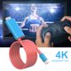 thumbnail image 2 of Cargador PD de cable de sincronización 4K compatible con tipo C a HDMI para Switch (azul rojo), 2 of 7