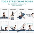 thumbnail image 4 of Correa de ejercicio, bandas elásticas de yoga con 9 anillos, bandas elásticas de ejercicio para entrenamiento, banda elástica de resistencia para yoga, yoga latino, pilates, baile, ejercicios de fitn, 4 of 4
