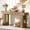 Natural, variant on Tribesigns 63-Inch Long Console Table, Farmhouse Wooden Sofa Table Behind The Couch, Entryway Table for Entrance, Hallway, Living Room, Natural