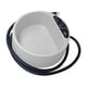 thumbnail image 2 of Cuenco de agua calentado para exteriores, bebedero para mascotas, plato térmico, cuenco calentado para perros, cordón antimordeduras, boca ancha, term Blanco, 2 of 9