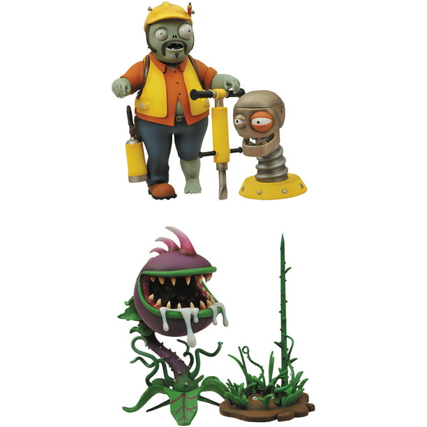 Plants Vs Zombies Garden Warfare Engineer Zombie And Chomper