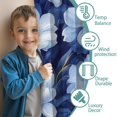 thumbnail image 3 of Blackout Kids Curtains,Pioneer Flower Childrens Insulated Curtains Set Of 2,Bedroom Essentials,Toddler Room Decor 42x54in(106x137cm), 3 of 4