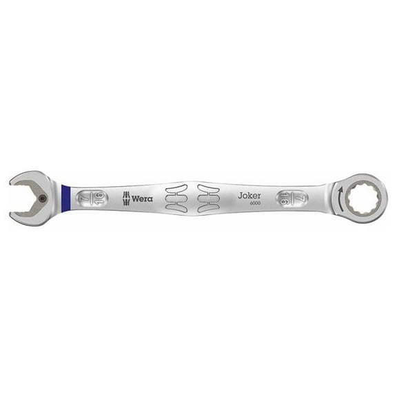 0.4375 in. Joker Ratcheting Combination Wrench, Nickel Chrome