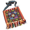 thumbnail image 1 of Bolso de hombro de moda Bolsos de borla multicolores casuales grandes hechos a mano para la playa Rojo Hugo bolso de mujer, 1 of 7