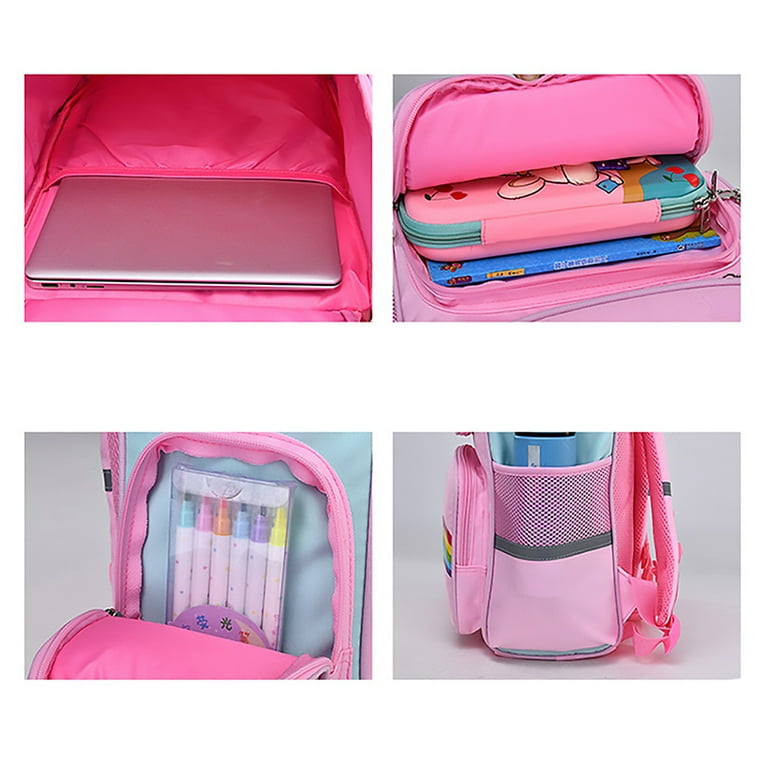 Aursear Pink School Backpacks for Girls, Kids School Bookbag Girls School  Bags Gifts