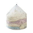 thumbnail image 1 of Thick Mesh Drawstring Bag Travel Laundry Bag Clothes Storage Bag Fine Mesh Protective Washing Bag Household, 1 of 9