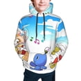 thumbnail image 5 of Lsque Pikmin Patten Youth Hoodie Sweatshirt Pullover with Kangaroo Pocket Boys and Girls Hoodie Warm Hoodie for Kids, 5 of 8