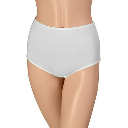 

Gemsli Ultra Comfort Cotton Briefs Solid Color 3 Pair Pack 6-White