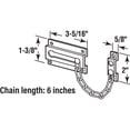 thumbnail image 3 of Protector de puerta con cadena Defender Security U 10305 Prime-Line, 3 of 3