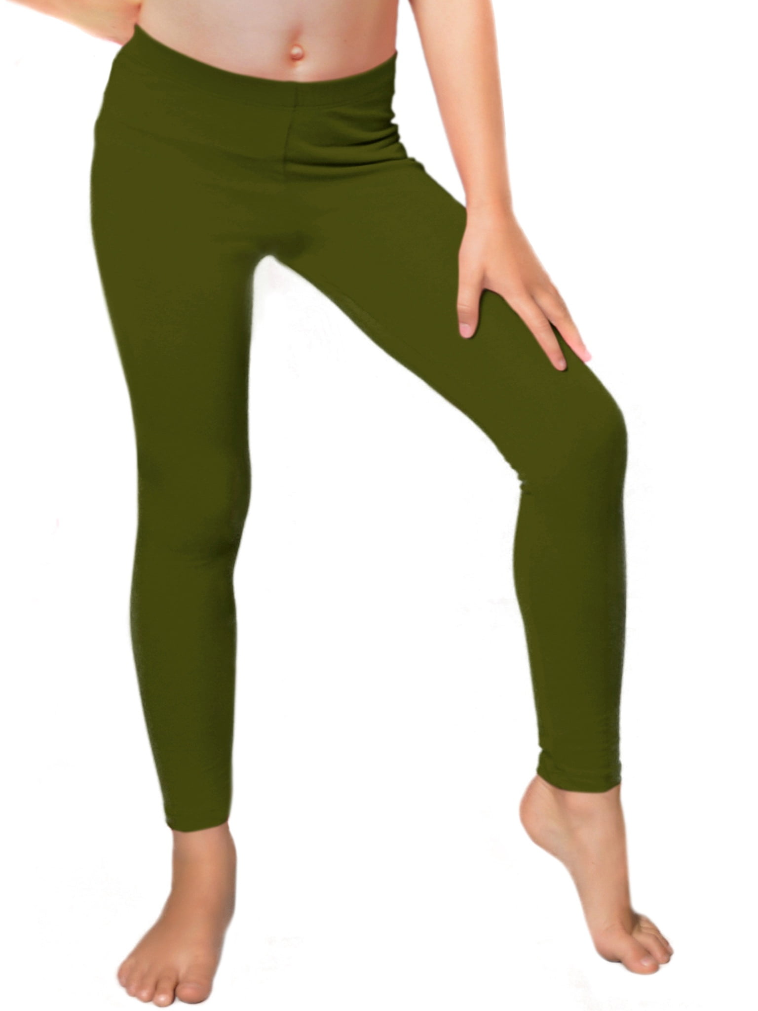 Stretch Is Comfort Girl's and Women's Premium Footless Leggings