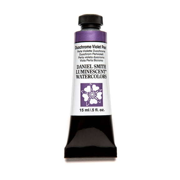Daniel Smith Extra Fine Watercolor, 15 ml, Duochrome Violet Pearl