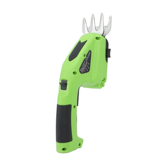 Electric Grass Shear Hedge Trimmer, 7.2V Rechargeable Cordless Grass Shear 1500MAH Lithium Ion Battery 2 in 1 for Backyard
