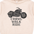 thumbnail image 3 of Inktastic Crawl Walk Ride Motorcycle Toddler Hoodie, 3 of 4
