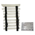 thumbnail image 1 of S SERENABLE Karate Belt Display Rack Storage Wall Mounted for Muay Thai Taekwondo Boxing, 1 of 9