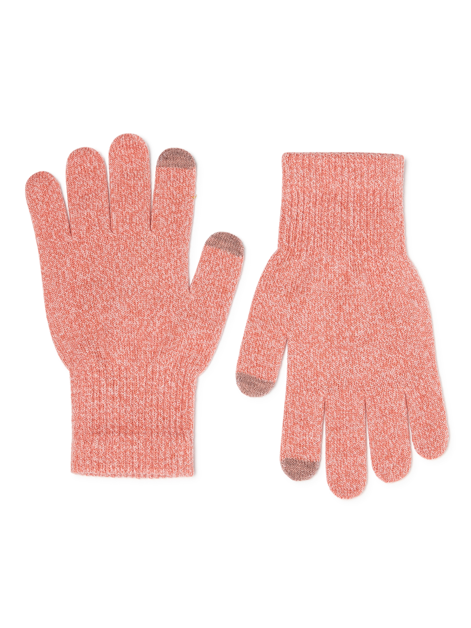 Time and Tru Beanie and Touch Gloves, 2-Piece Set