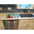 thumbnail image 3 of Snowman with Yellow Labrador Dish Drying Mat, 3 of 7