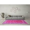 thumbnail image 3 of Ahgly Company Indoor Rectangle Persian Pink Traditional Area Rugs, 8' x 10', 3 of 4