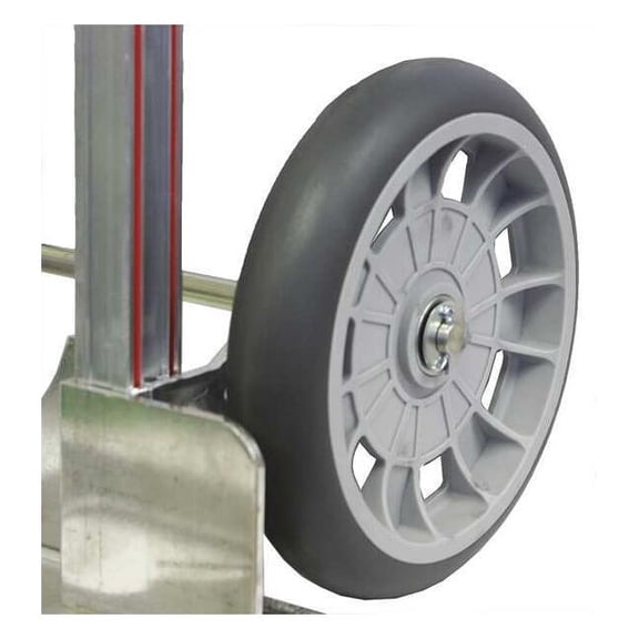 B & P Manufacturing Balloon Cushion Wheel,2-1/4 in Hub,300lb 8023-053