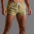 thumbnail image 2 of Men's Casual Shorts Party Men Shorts for Men Athletic Long Men's Polyester Mens Beach Running for Mens Basketball Reversible Mesh Athletic with Pocket Super Parish Khaki XL, 2 of 6
