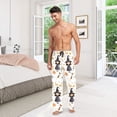 thumbnail image 6 of FORMRS Mens Pajama Pants with Pockets Sleepwear Lounge Bottoms Sizes S-2XL, White Magical Halloween Girl, 6 of 7