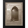 thumbnail image 2 of Phillips, Anita 12x14 Black Modern Framed Museum Art Print Titled - The End of the Journey Sepia, 2 of 5