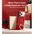 thumbnail image 2 of Funda de teléfono TORRAS Q3 Silicone 360 Spin con soporte para iPhone 17 Pro, 2 of 9