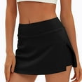 thumbnail image 2 of Frostluinai Women’s Tennis Skirts High Waisted Mini Golf Skirt with Shorts Pockets Side Slit Skorts Quick Dry Skorts for Athletic, 2 of 6