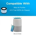 thumbnail image 2 of Replacement Filter Compatible with Miko Air Purifier H14 True HEPA Air Cleaner for Pet Hair, Odors, Dust, Pollen for Home C102 Filter 3-Stage Filtration, 2 of 6