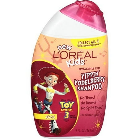L'Oreal Paris Kids, 2-in1 (Shampoo + Detangler), Jessie Yippin Yodelberry, 9.0 oz