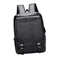 thumbnail image 4 of Mochila para portátil, mochila escolar, impermeable, para hombre, mochila de viaje, mochila informal de uso diario. Negro, 4 of 9