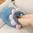 thumbnail image 2 of Women's Winter Cartoon Plush Plug-in Foot Warmer For Office Home, 2 of 5