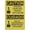 Warning Sign 4, variant on Caution Osha Nec Require Electrical Panel Kept Clear 36 Inches Sign 8"x12" - Home Kitchen Farm Garden Garage Wall Decor, OSHA Electrical Sign