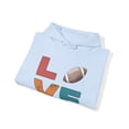 thumbnail image 4 of Football Player Coach Lover Hoodie Gifts Hooded Sweatshirt Pullover Shirt, 4 of 4