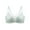 Light Blue, variant on Lace Front Closure Bras for Women No Underwire Wireless Bralette Elegant Lace Trim Soft Supportive Sexy Valentines Date Underwear Everyday Bra Light Blue Size S