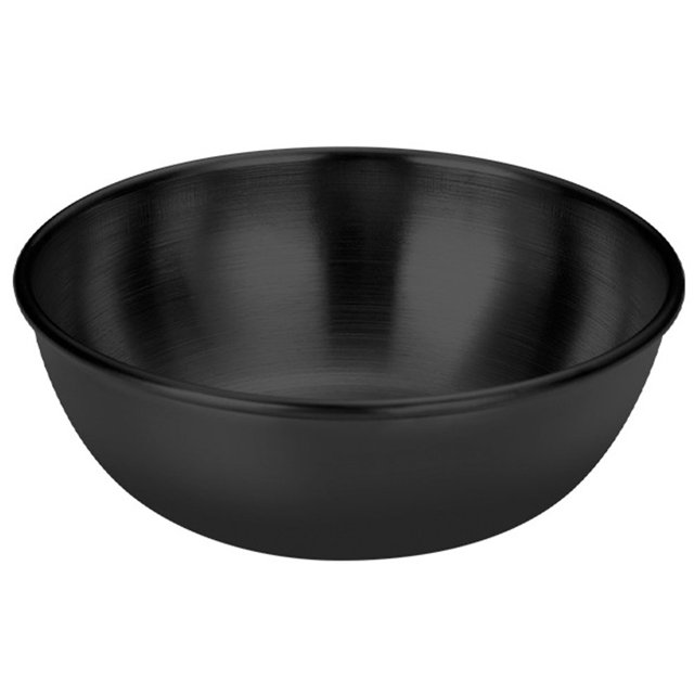 Seasoning Bowl Solid Color Sturdy Stainless Steel Dipping Bowl Mini Appetizer Plate for Restaurant