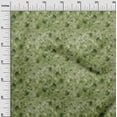 thumbnail image 3 of oneOone Cotton Poplin Pear Green Fabric Abstract Floral Craft Projects Decor Fabric Printed By The Yard 56 Inch Wide-1ra, 3 of 5