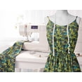 thumbnail image 6 of Soimoi Pure Silk Green Fabric By the Yard - 42 Inch Wide - Shibori Tie & Dye - Shibori Serenity: Japanese Tie & Dye Artistry Printed Fabric, 6 of 6