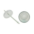 thumbnail image 3 of (4 pack) Your Zone 16 Ounce Plastic Textured Iridescent Tumbler, Green, 3 of 7