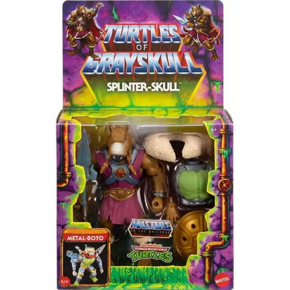 Masters of the Universe: Turtles of Grayskull Splinter Skull Action Figure