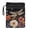 Dragonfly with Colorful Flowers on Black Background, variant on 1pcs Book Protector with Washable Classic Book Storage Bag with Handle for Friend Carrying Book Case